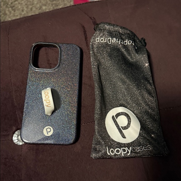 Loopy Black Case with Loop for IPhone 13 Pro - Picture 1 of 1